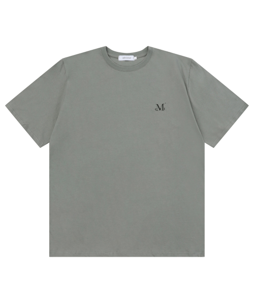 Signature back round arc logo half T (4Color)