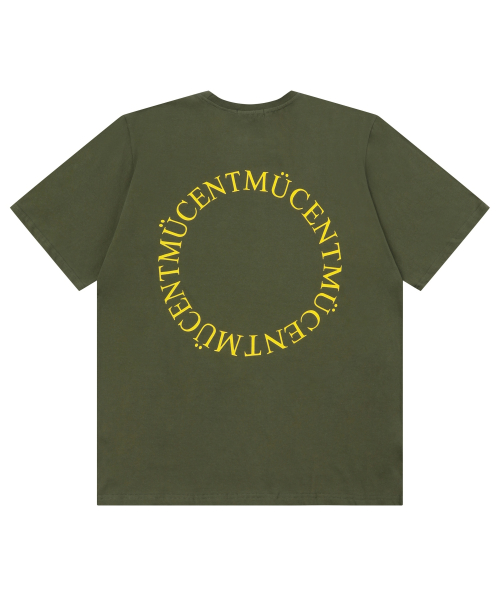 Signature back round arc logo half T (4Color)