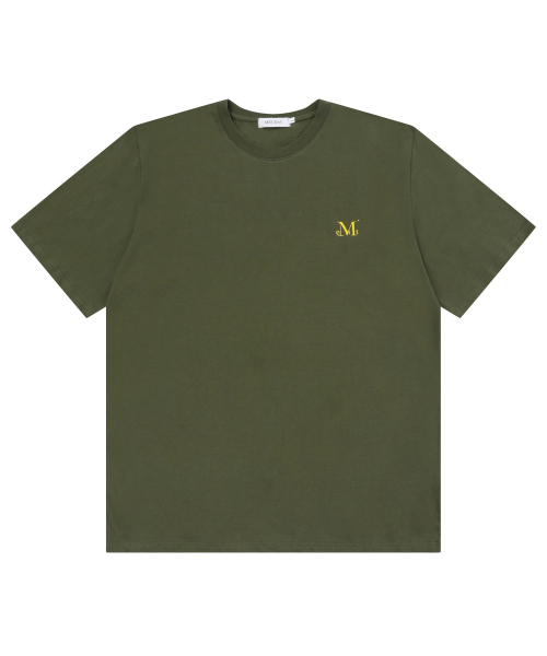Signature back round arc logo half T (4Color)
