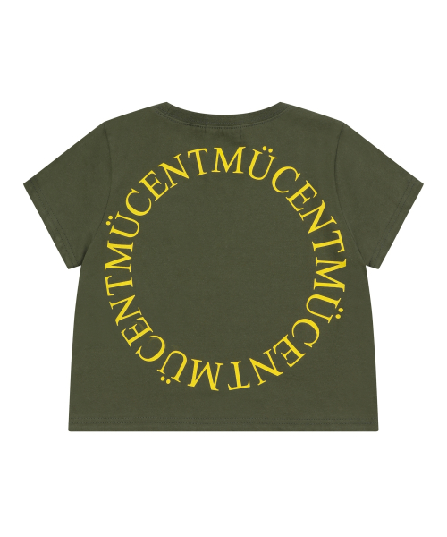 Signature back round arc logo half T (4Color)