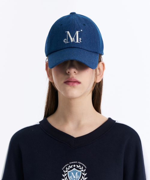 Signature ball cap (Mid denim)
