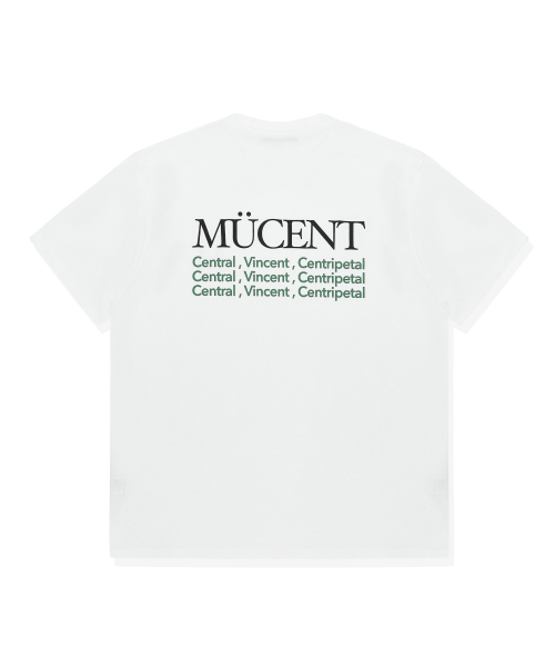 Slogan half T (Crop, Loose fit)