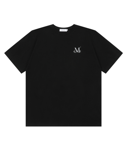 Slogan half T (Crop, Loose fit)