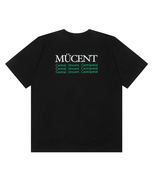 Slogan half T (Crop, Loose fit)