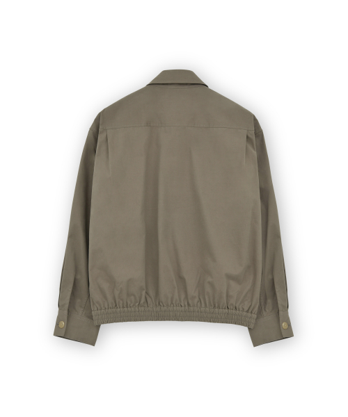 Shirt Blouson, Brown