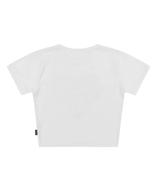[NF] HEART BUTTERFLY CROP TEE_(WHITE)_F24QB366