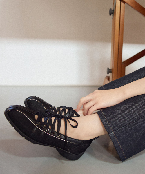 BLISS LACEUP SNEAKERS - 5 colors