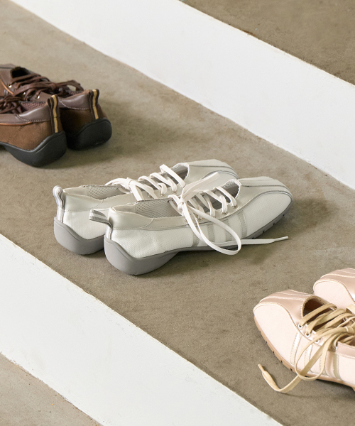 BLISS LACEUP SNEAKERS - 5 colors