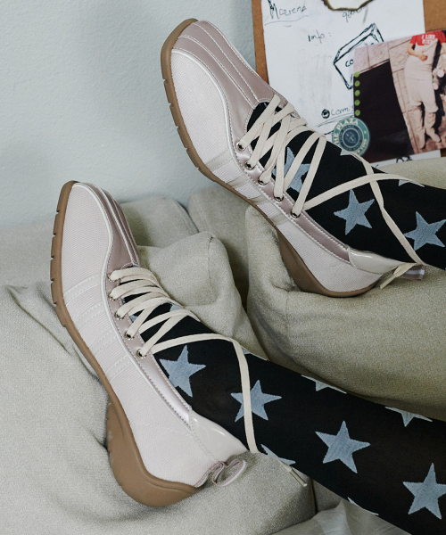 BLISS LACEUP SNEAKERS - 5 colors