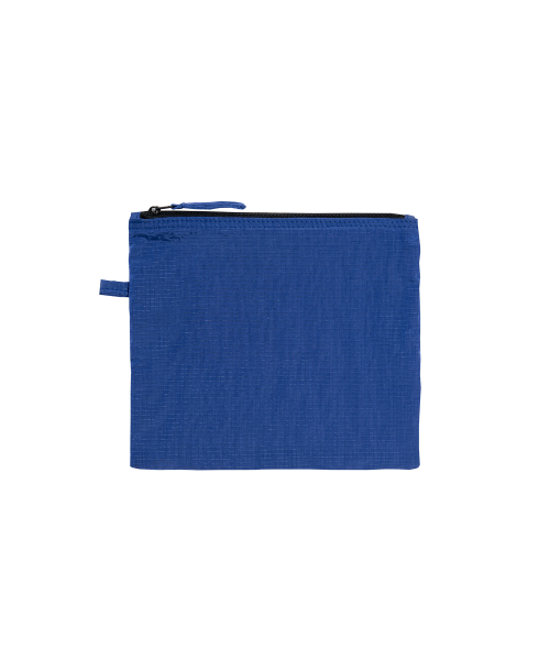 METAL RIPSTOP BUCKLE GYM SACK (with Pouch bag) [BLUE]