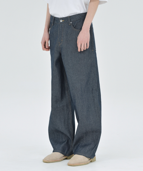 Wide Denim, Indigo