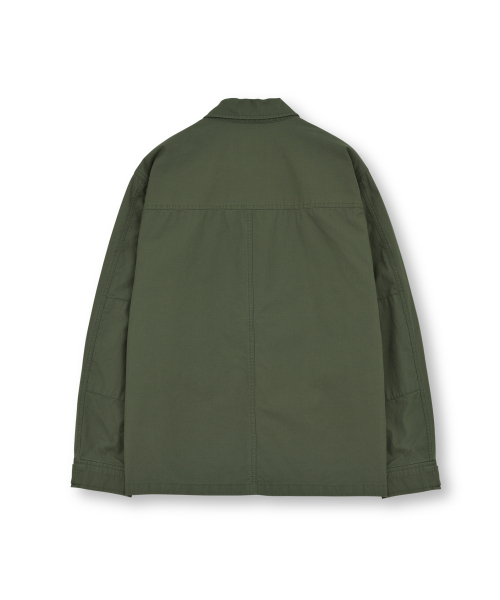 Military Shirt Jacket, Olive