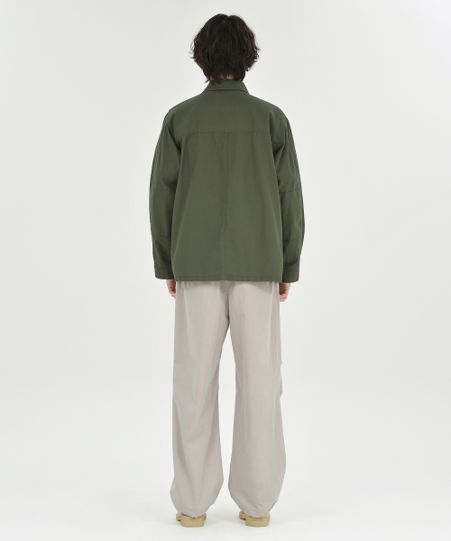 Military Shirt Jacket, Olive