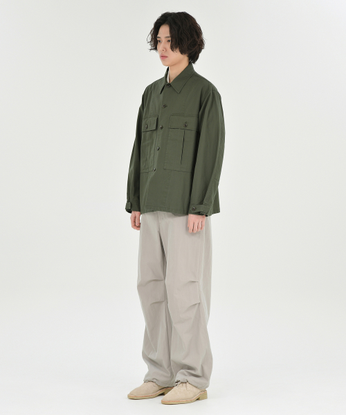 Military Shirt Jacket, Olive