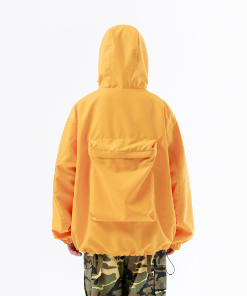 POLY TWIL WINDBREAKER YELLOW