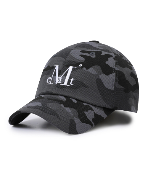 Signature camo ball cap (Khaki-baby pink, Gray)