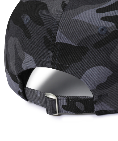 Signature camo ball cap (Khaki-baby pink, Gray)