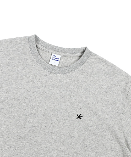 TCM starfish mini logo T (grey)