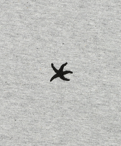 TCM starfish mini logo T (grey)