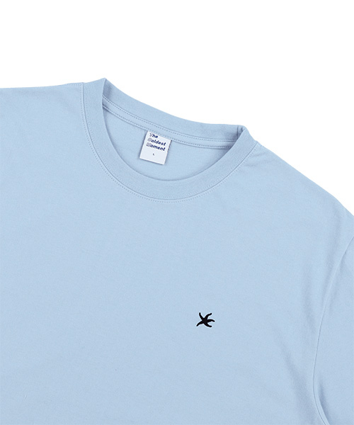 TCM starfish mini logo T (sky blue)