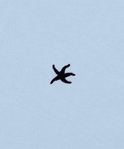 TCM starfish mini logo T (sky blue)