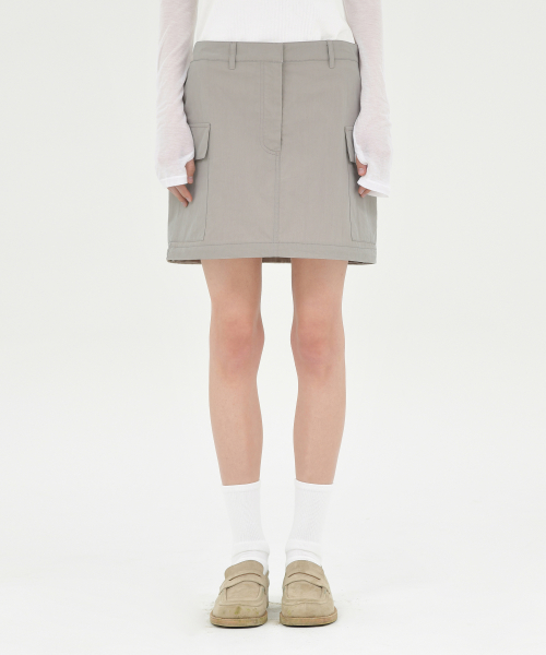 W Convertible Skirt, Stone
