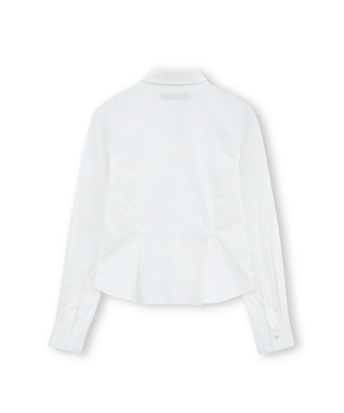 W Line Shirt, White
