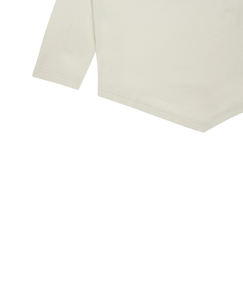 RT OFF SHOULDER TEE(BEIGE)