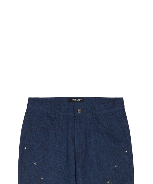 RT BOOTSCUT PANTS(NAVY)