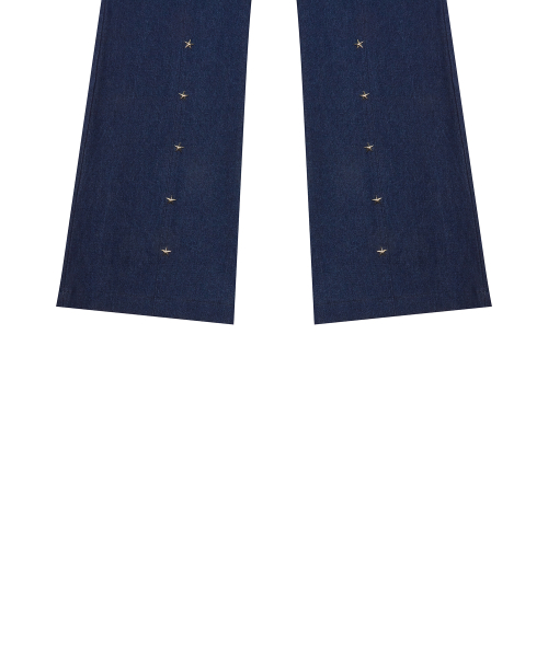 RT BOOTSCUT PANTS(NAVY)