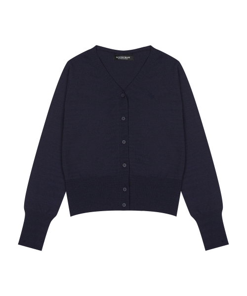 LVTR KNIT CARDIGAN(BLUE)