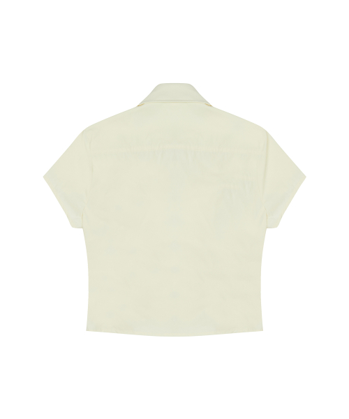RT SHIRRING SHIRT(BEIGE)