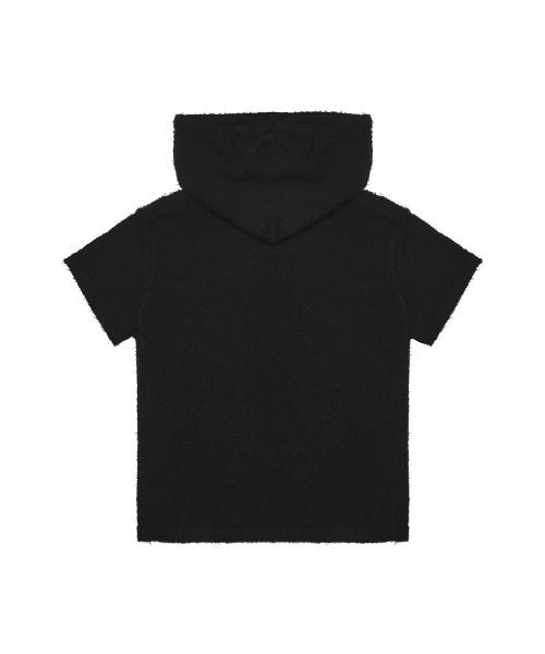 RT KNIT HOODIE(BLACK)