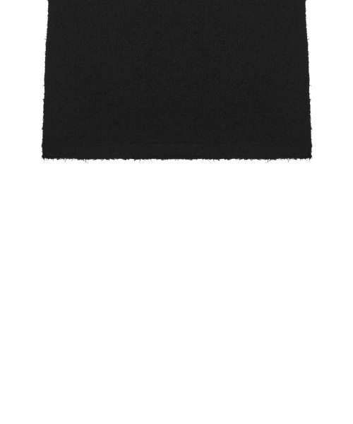 RT KNIT HOODIE(BLACK)