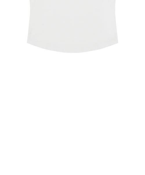 RT V NECK TEE(WHITE)