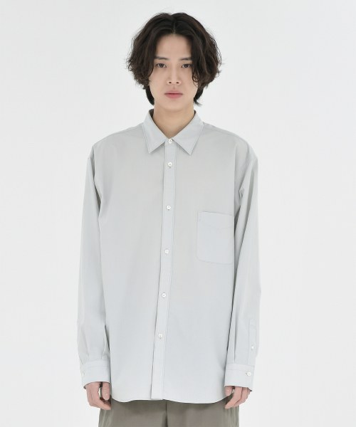 Essential Shirt, Light Grey