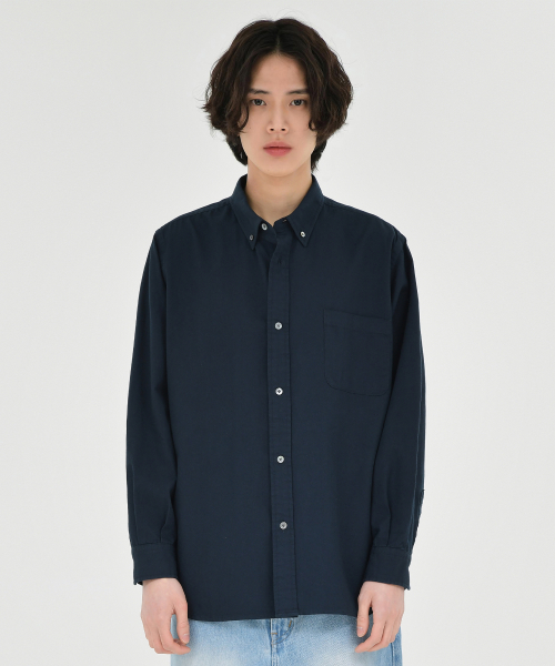 Button Down Shirt, Dark Navy