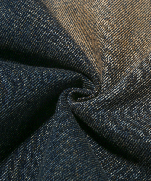 BIO WASHING CARPENDER BERMUDA DENIM PANTS_YELLOW WASHING