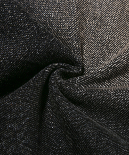 BIO WASHING CARPENDER BERMUDA DENIM PANTS_BLACK