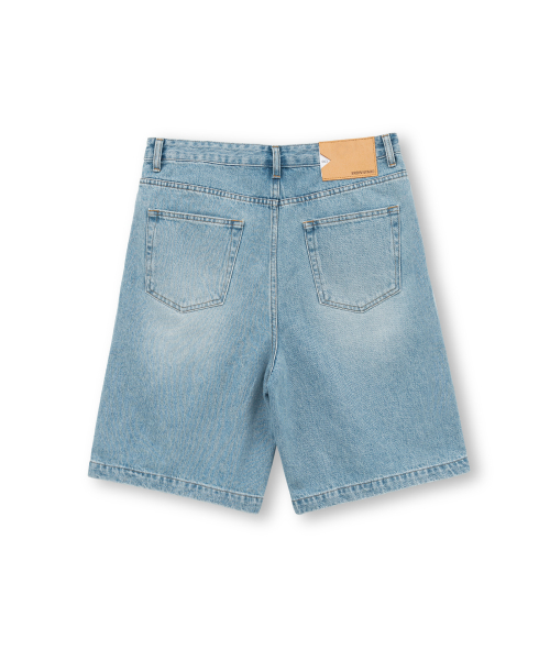 24SS Denim Shorts, Light Blue