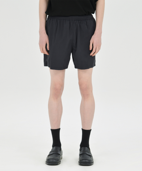 Nylon Shorts, Black