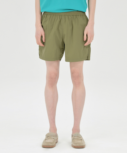 Nylon Shorts, Olive
