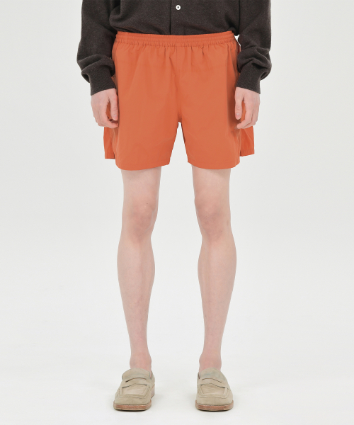Nylon Shorts, Orange