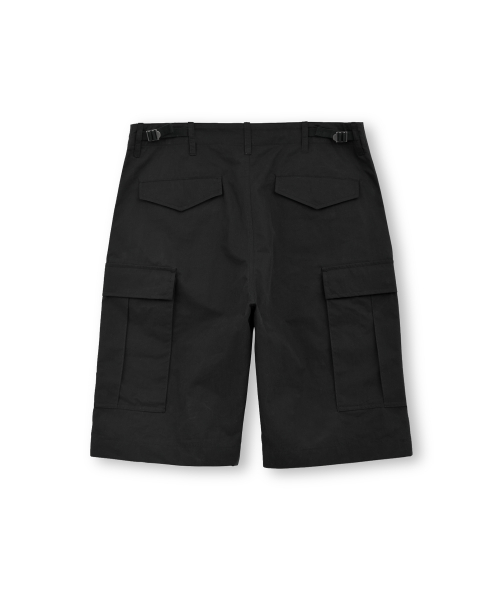 Military Field Shorts, Black