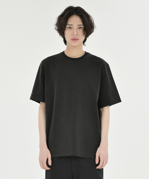 Washed T Shirt, Washed Black