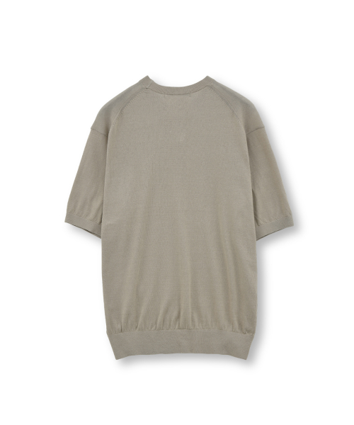 Supima Cotton Half Knit, Beige