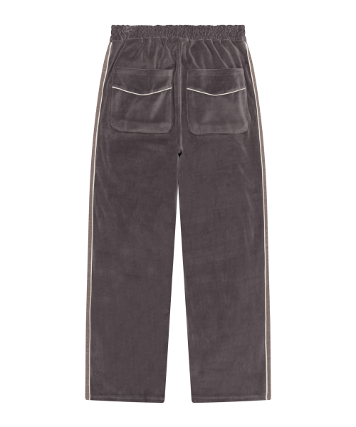 Western Piping Track Pants (Ash Brown)