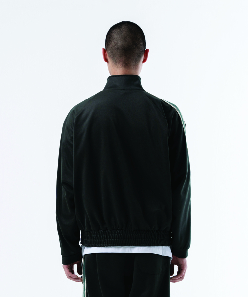 RING TAPE REGLAN TRACK ZIPUP BLACK