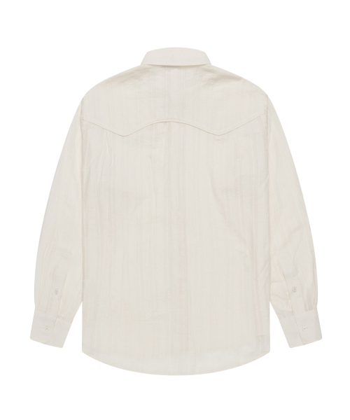 Western Cotton Shirts (Ivory)