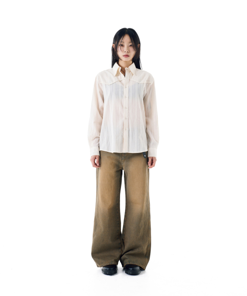 Western Cotton Shirts (Ivory)